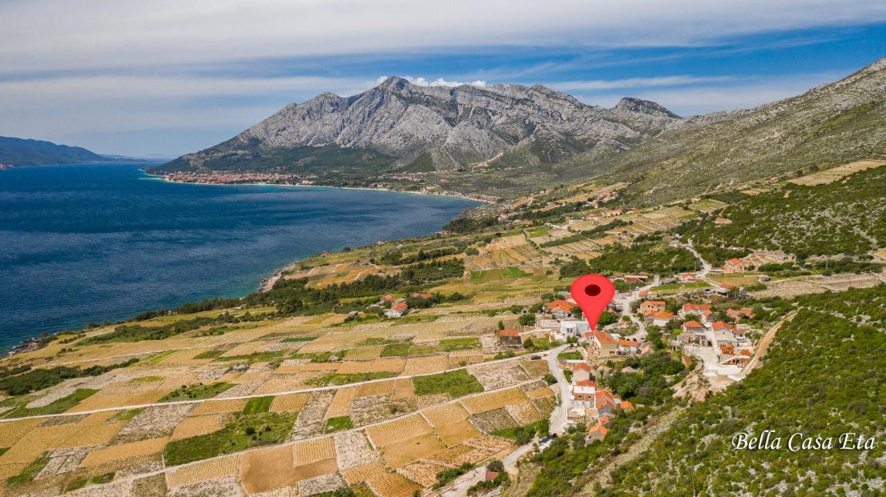 Вилла Bella Casa Eta Оребич Экстерьер фото